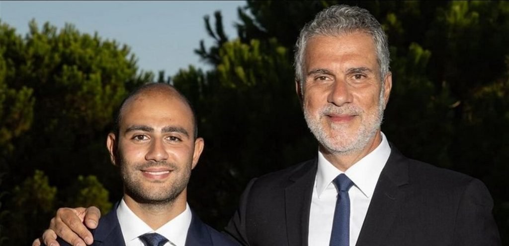 بالصور والفيديو: وزير السياحة يحتفل بخطوبة نجله.. والعروس تخطف الأنظار بجمالها