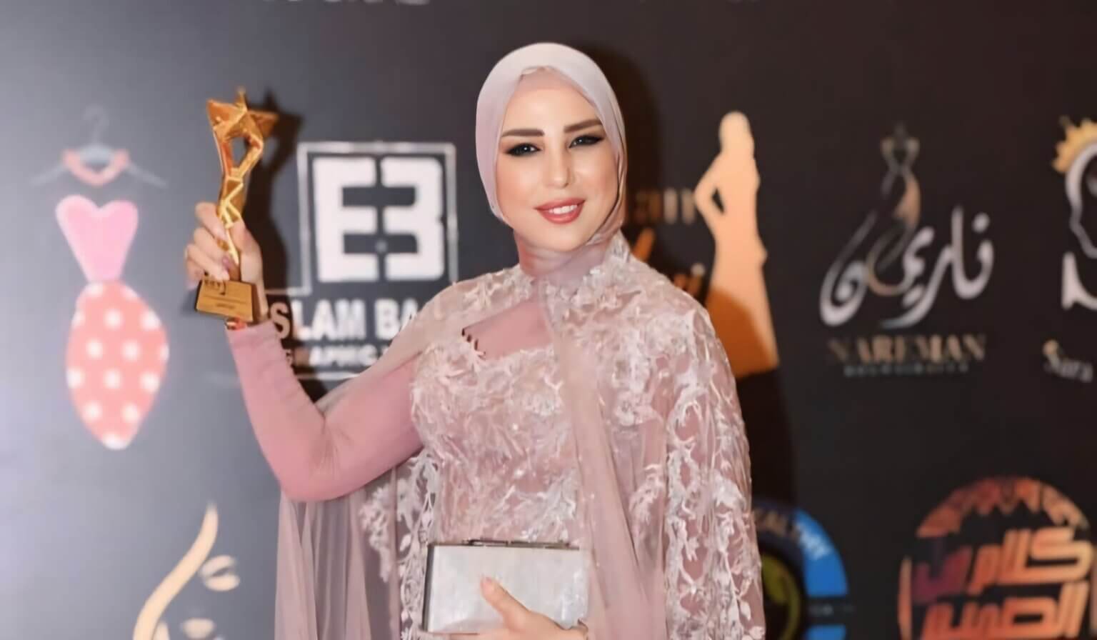 خبيرة التجميل اللبنانية رانيا عثمان تمثل لبنان وتتألق وتتكرم في مهرجان إيجي فاشن القاهرة