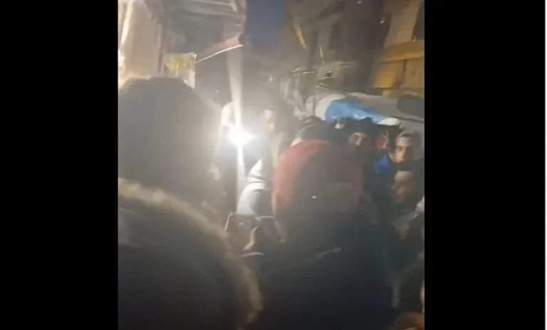 إخلاء بناية سكنية في منطقة القبة