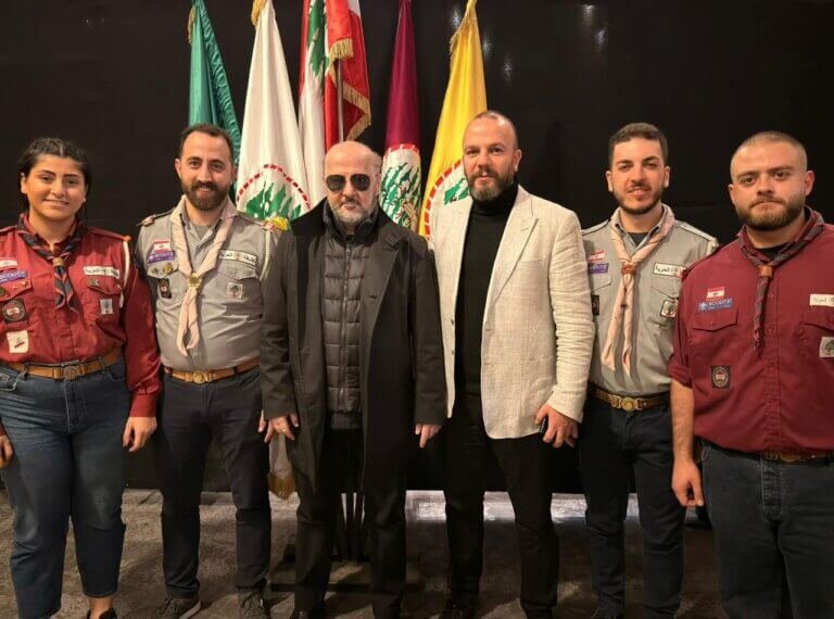 أمسية أمل مع فوج مار جرجس ضبيه في كشافة الحرّية