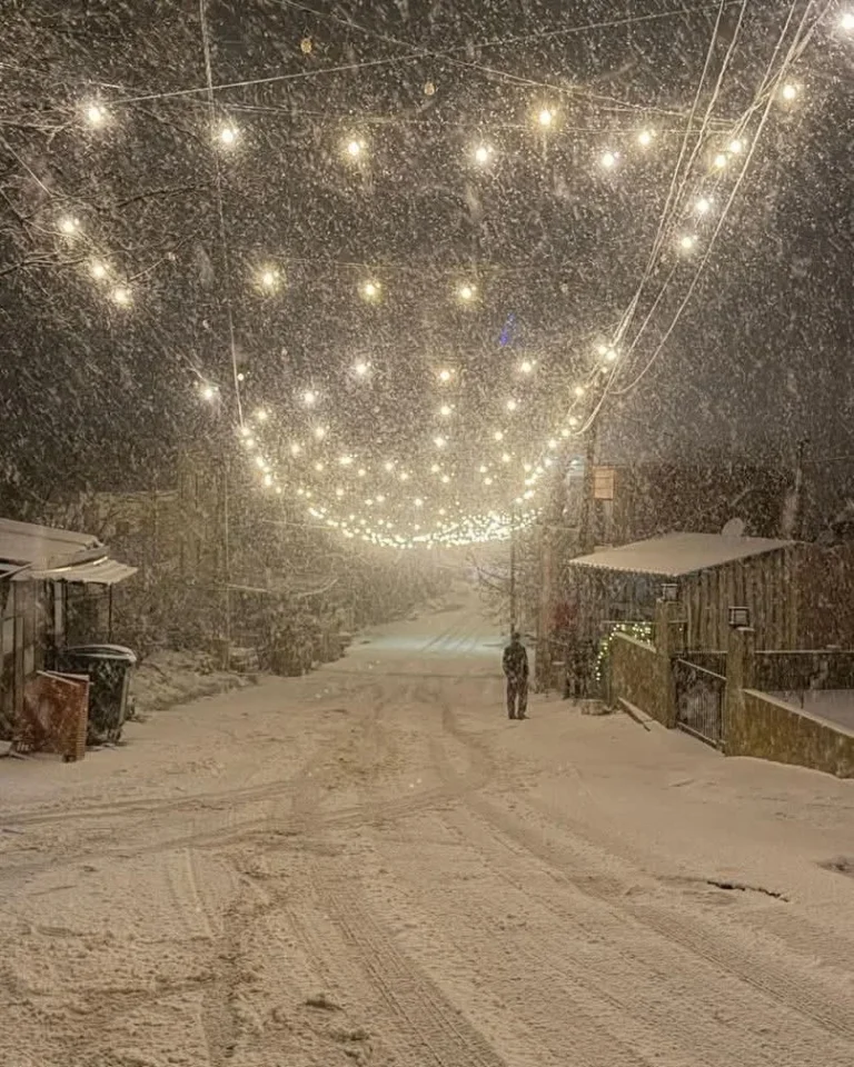 للمرة الأولى هذا العام.. الثلوج تلامس الـ500 متر في عكار؟؟