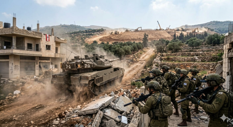 في الحصاد- “مشانق” فيشي بانتظار الخونة.. إسرائيل تقتحم الجنوب و”حزب الله” يتوعد بقلب الدولة!