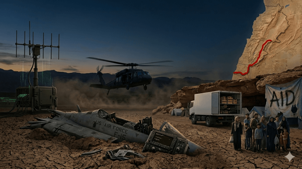 في الحصاد- “فخ” المساعدات وإنزال “الكوماندوز”.. هل بدأ جحيم ترامب في إيران وجنوب لبنان؟