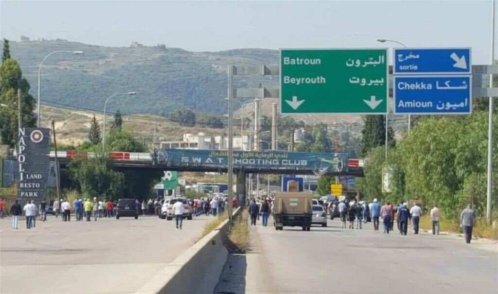 أسبوع أشغال على أوتوستراد أميون – شكّا… انتبهوا للتحويلات